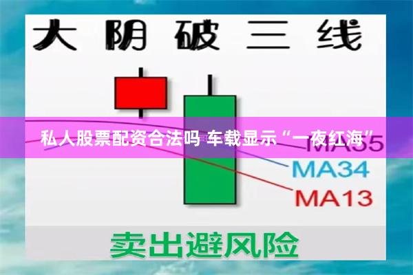 私人股票配资合法吗 车载显示“一夜红海”